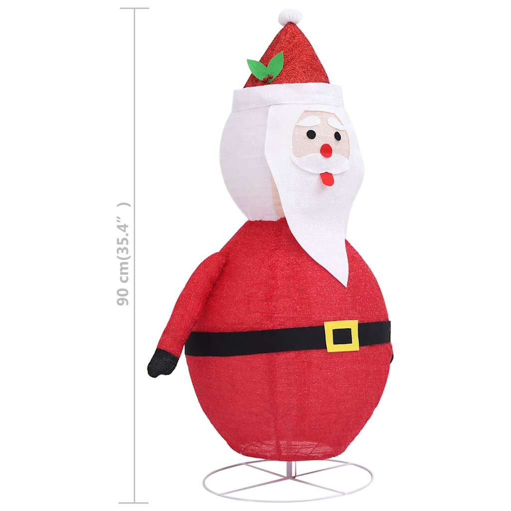 Decorative Christmas dad with LED luxurious fabric 90 cm