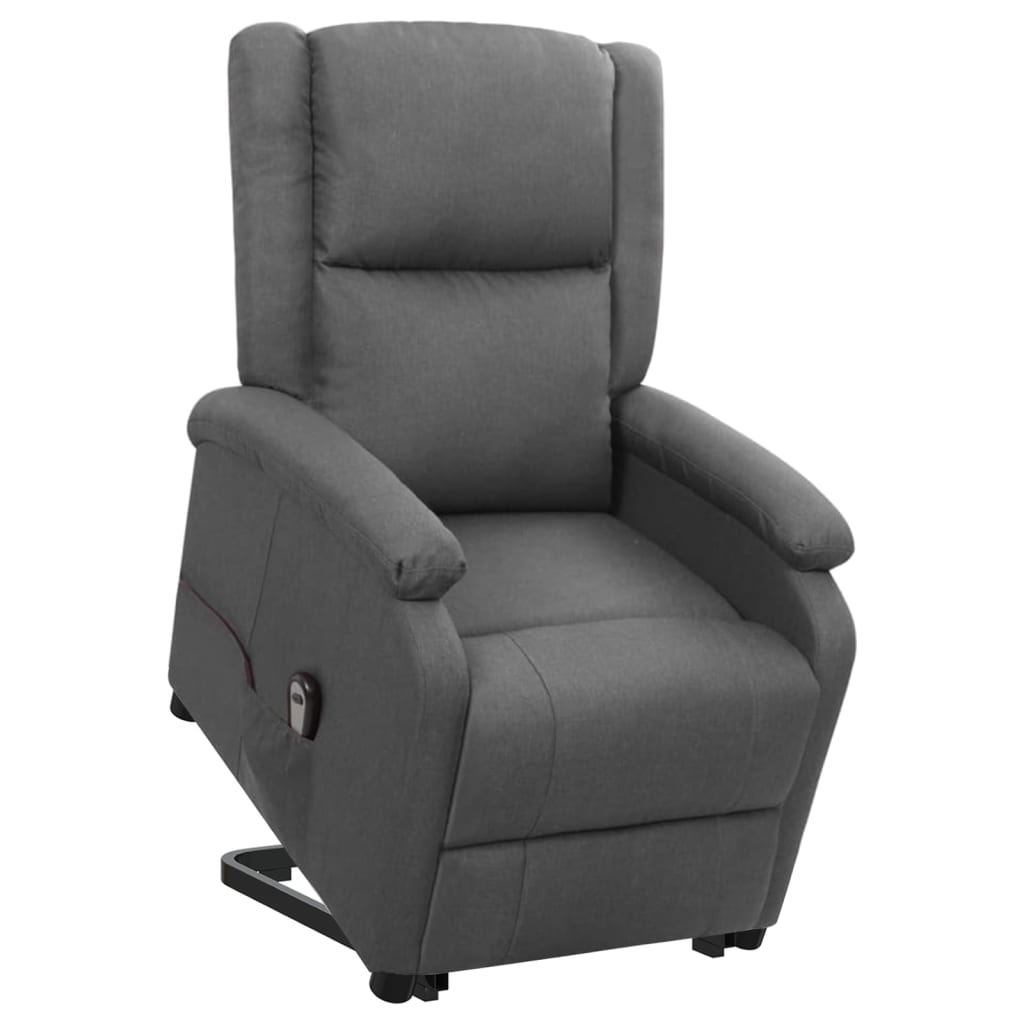 Vetonek Sillón elevable tela gris oscuro