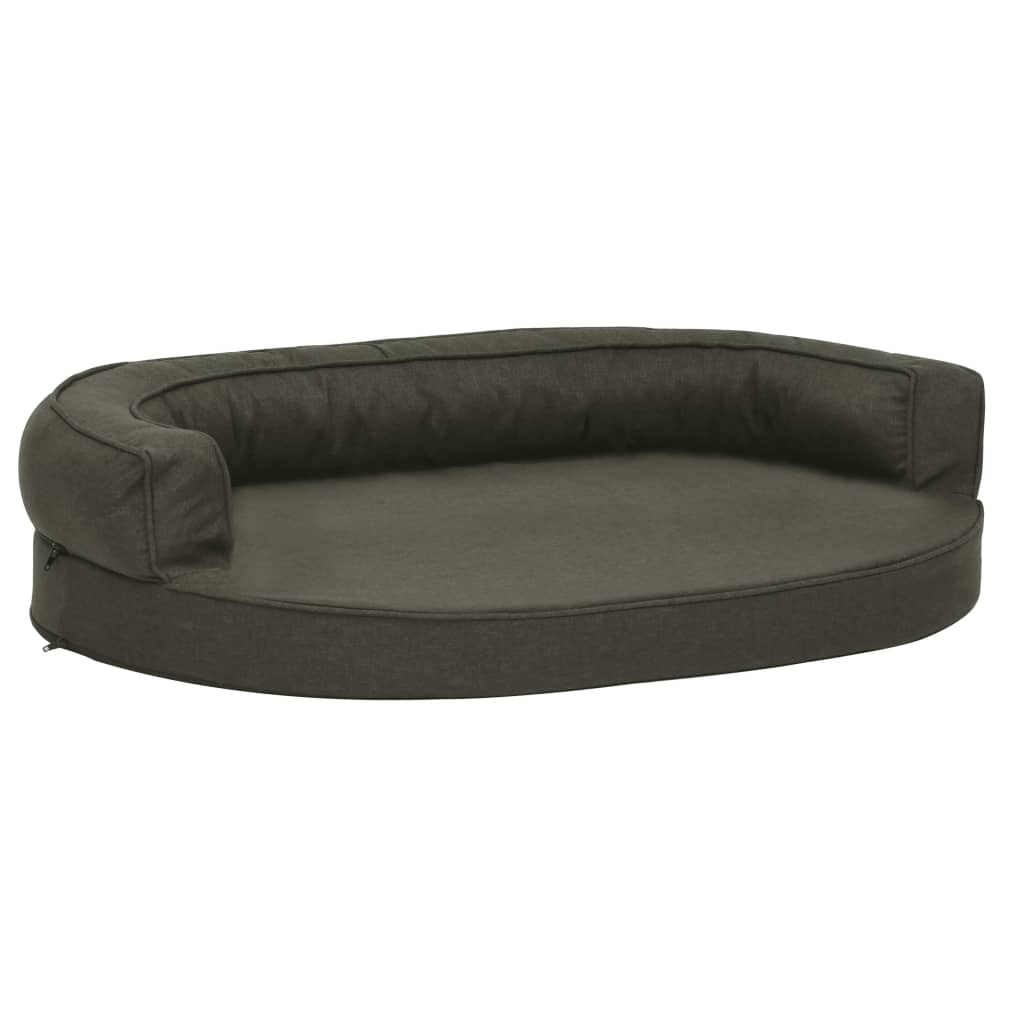 Vetonek Ergonomic dog bed mattress dark gray 75x53 cm