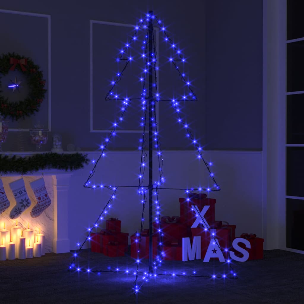 Vetonek Árbol de Navidad 200 luces LED interior y exterior 98x150 cm