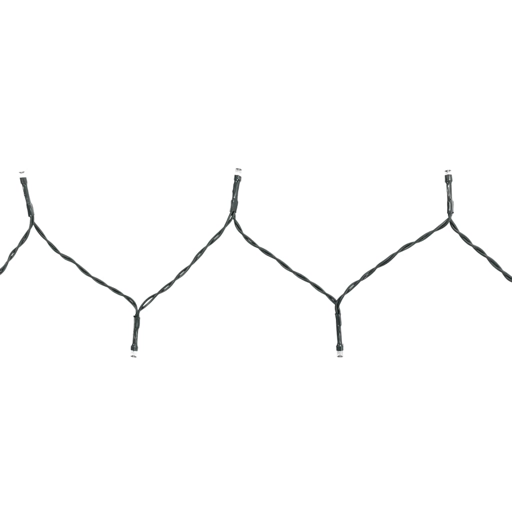 Red de luces de árbol de navidad 210 leds azul 210 cm v4536 - Vetonek