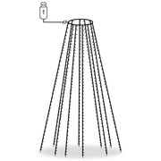 Red de luces de árbol de navidad 400 leds azul 400 cm v4628 - Vetonek