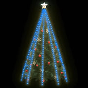 Red de luces de árbol de navidad 400 leds azul 400 cm v4628 - Vetonek