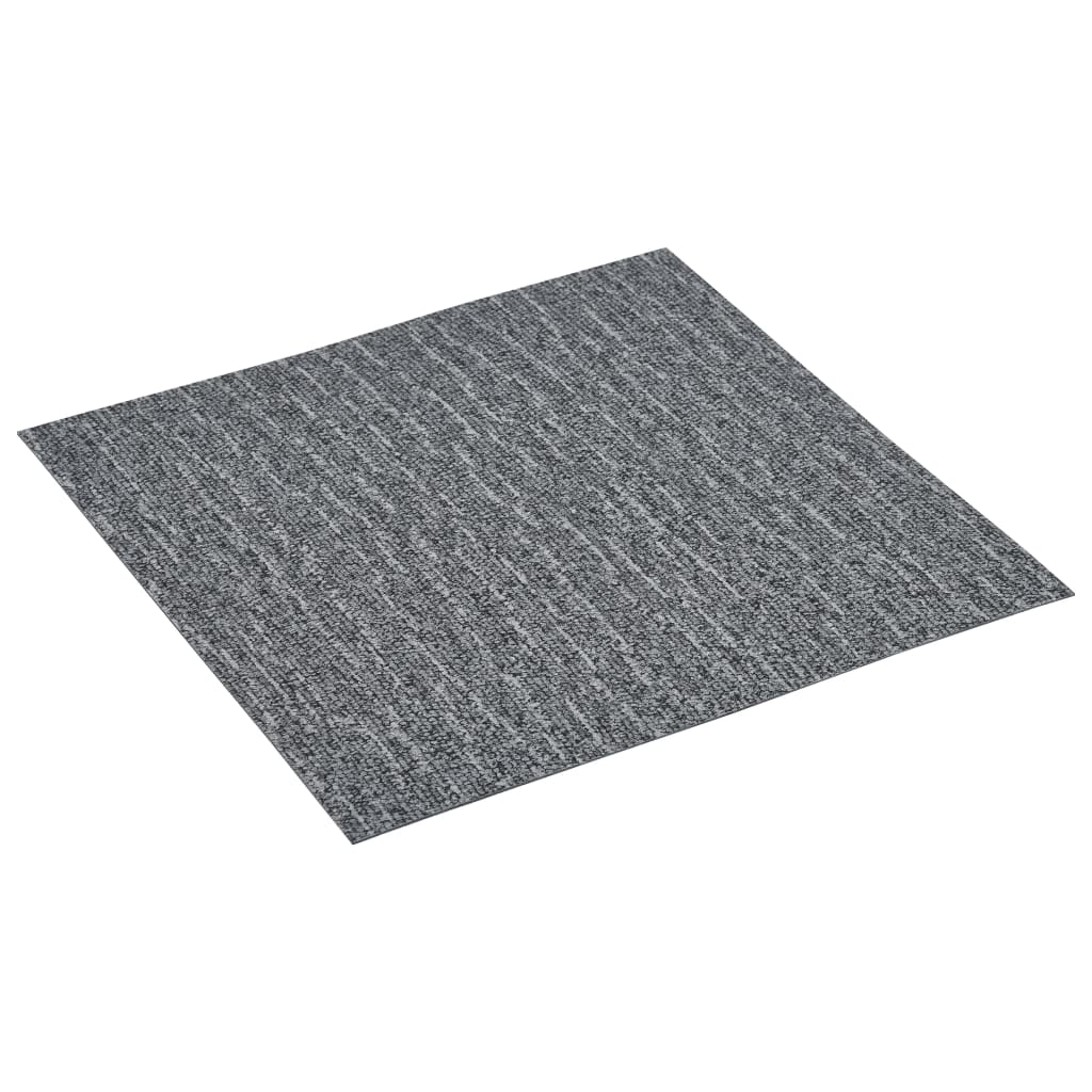 Tarimas de suelo autoadhesivas 20 uds PVC gris 1,86 m²