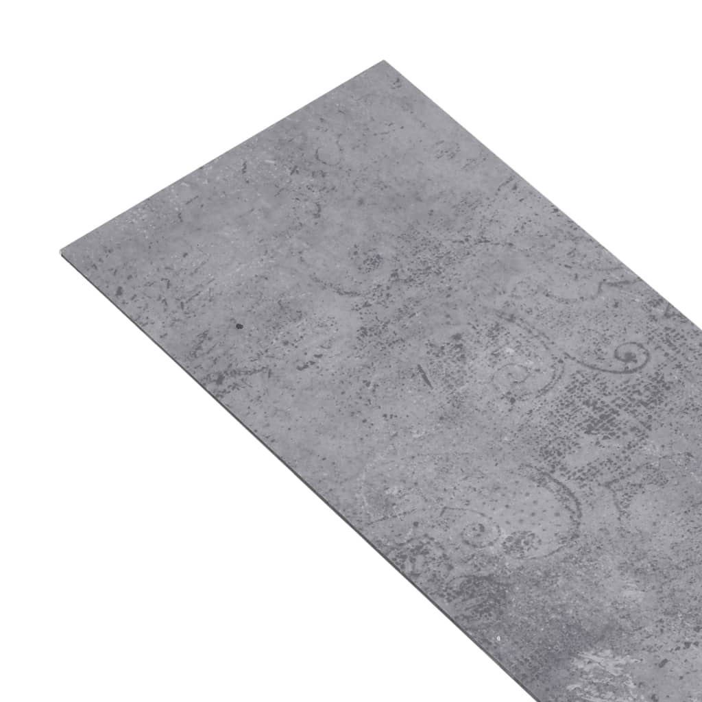 Self -adhesive soil lames Gray Cement 5.21 m² 2mm