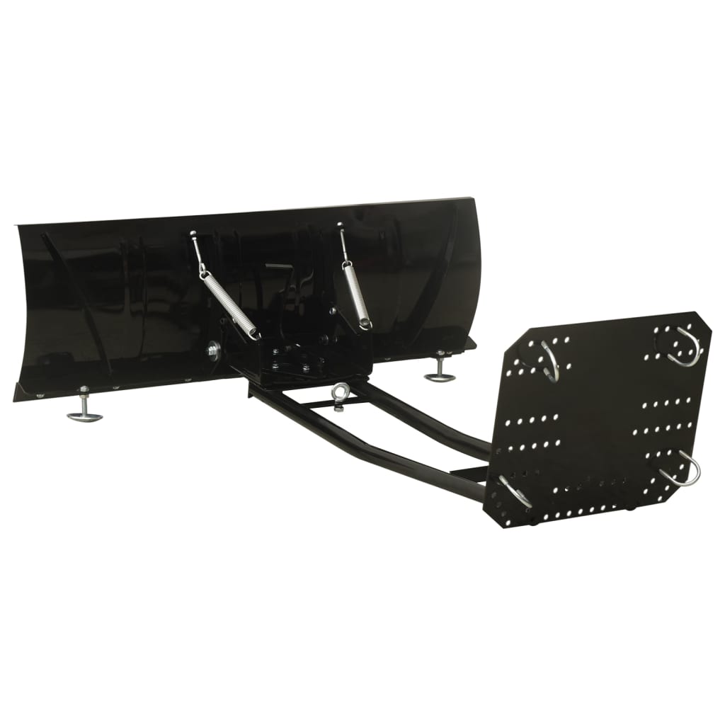 Pala quitanieves para quad ATV 115x38 cm negro vidaXL