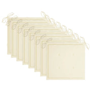 Folding garden chairs 8 pcs solid teak wood with cushions V0735 Vetonek