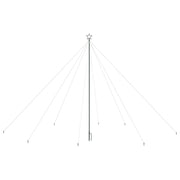 Led árbol de navidad interior y exterior 800 led azul 5 m v3675 - Vetonek