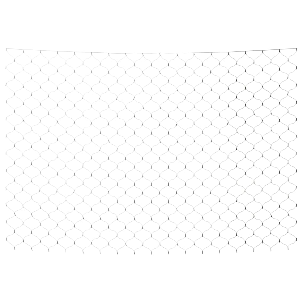 Red de luces de navidad 204 led azul 3x2 m interior/exterior v3880 - Vetonek