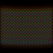 Red de luces de navidad 306 led colores 3x3 m interior/exterior v3958 - Vetonek