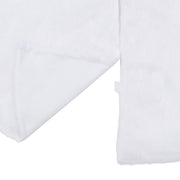 Falda del árbol de navidad blanca 150 cm cuero sintético v5808 - Vetonek