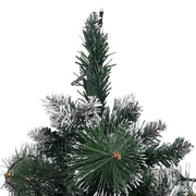 Árbol de navidad preiluminado con luces y soporte verde 60 cm v6331 - Vetonek