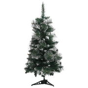 Árbol de navidad preiluminado con luces y soporte verde 90 cm v6348 - Vetonek