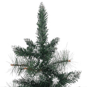 Árbol de navidad preiluminado con luces y soporte verde 90 cm v6348 - Vetonek