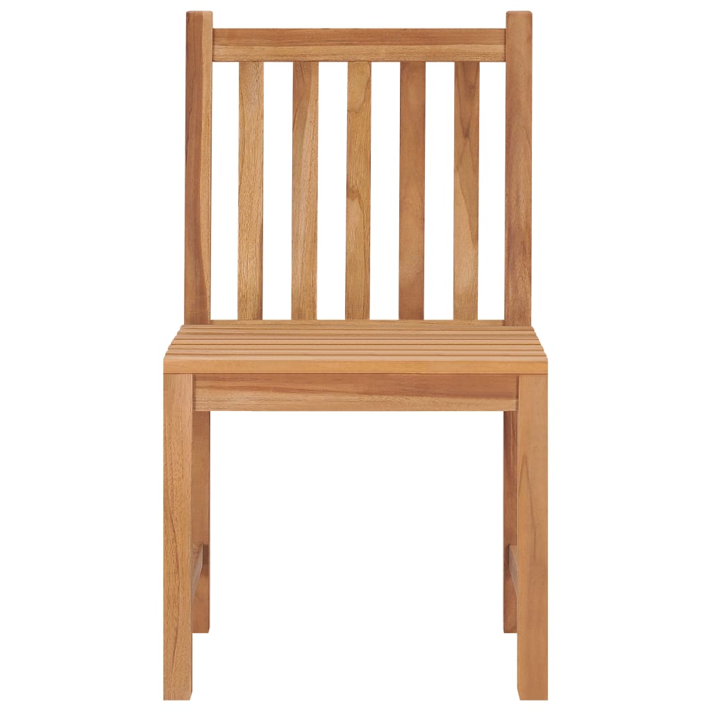 Garden chairs 8 units solid wood of teak