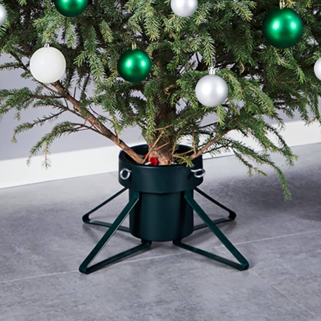 Vetonek Soporte para árbol de Navidad negro 46x46x19 cm