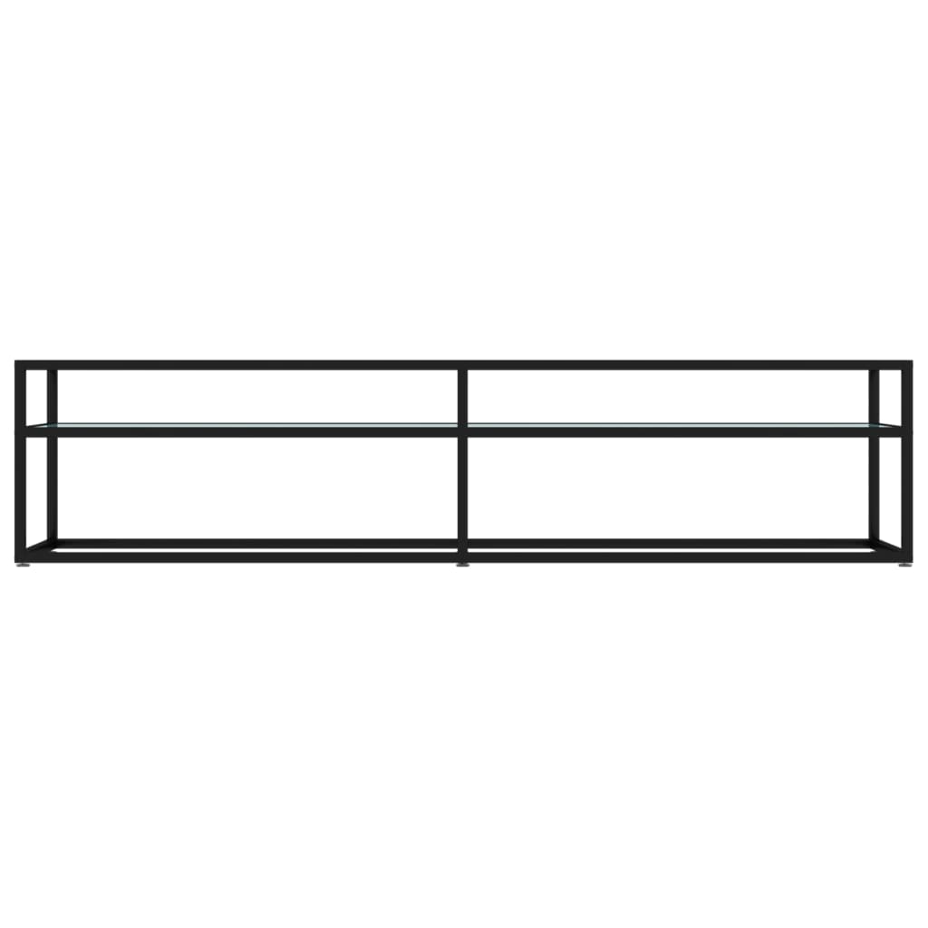 Armadio TV COLORE GLASTERE COLORE MARBO BIANCO 180x40x40,5 cm