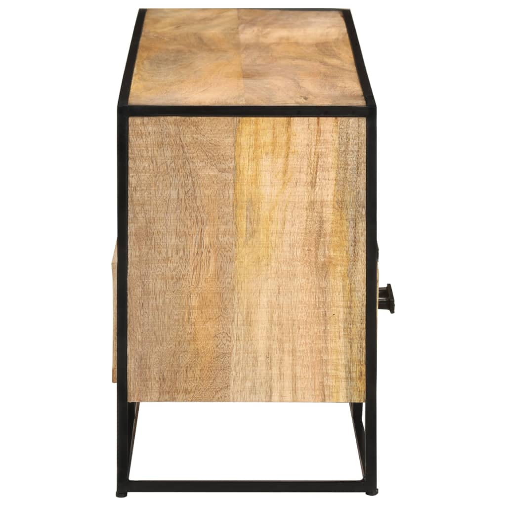 RUGOSE MANGUASE WOOD TV furniture 110x30x45 cm