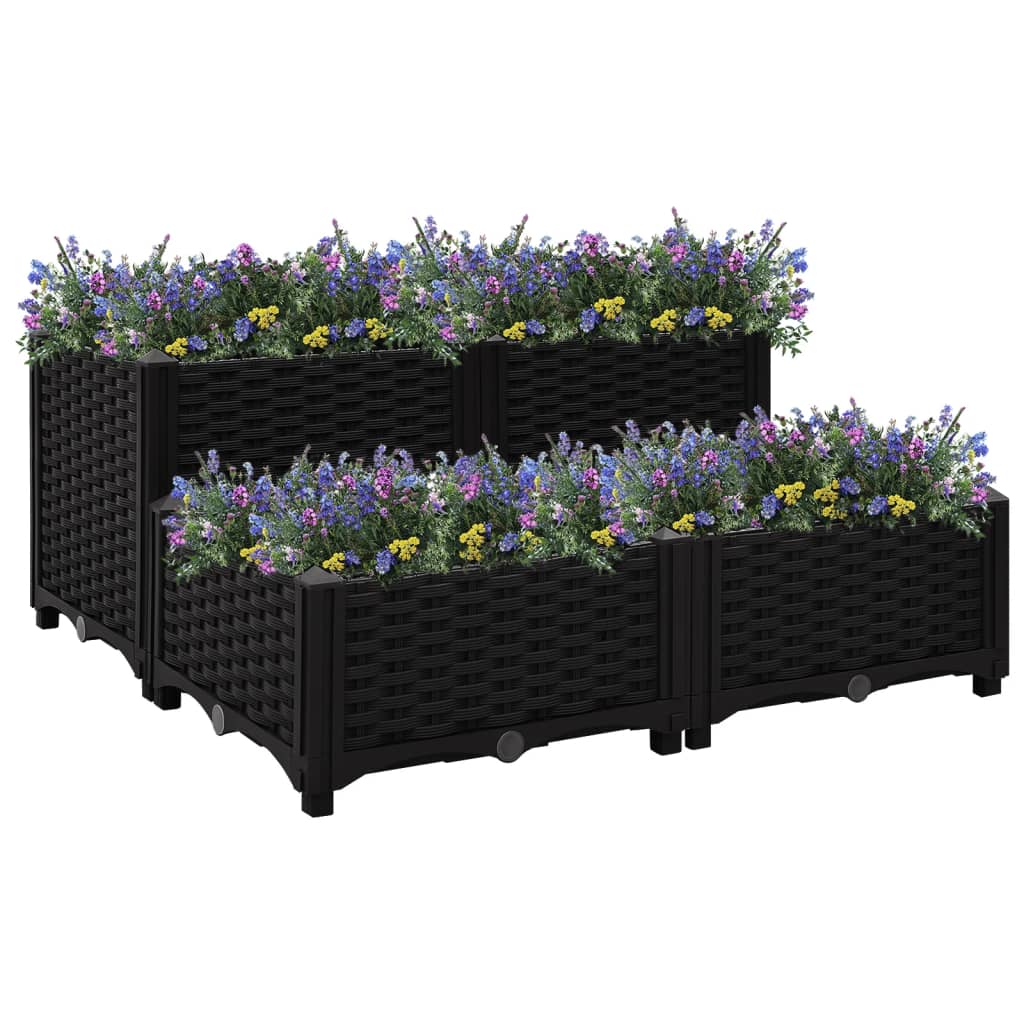 Vetonek jardinera 80x80x38 cm polipropileno