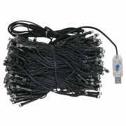 Árbol de navidad preiluminado con luces y bolas verde 210 cm v7968 - Vetonek