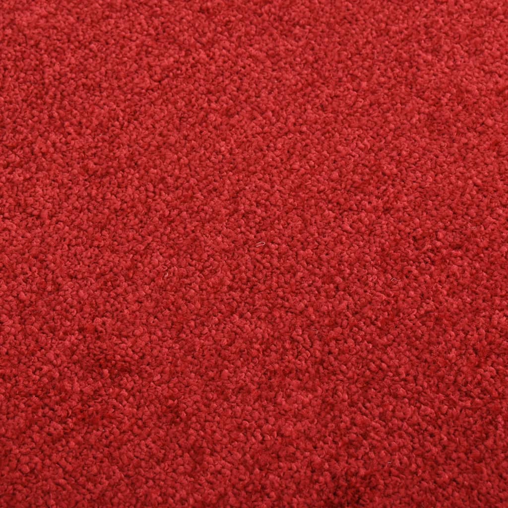 Felpudo rojo 80x120 cm vidaXL