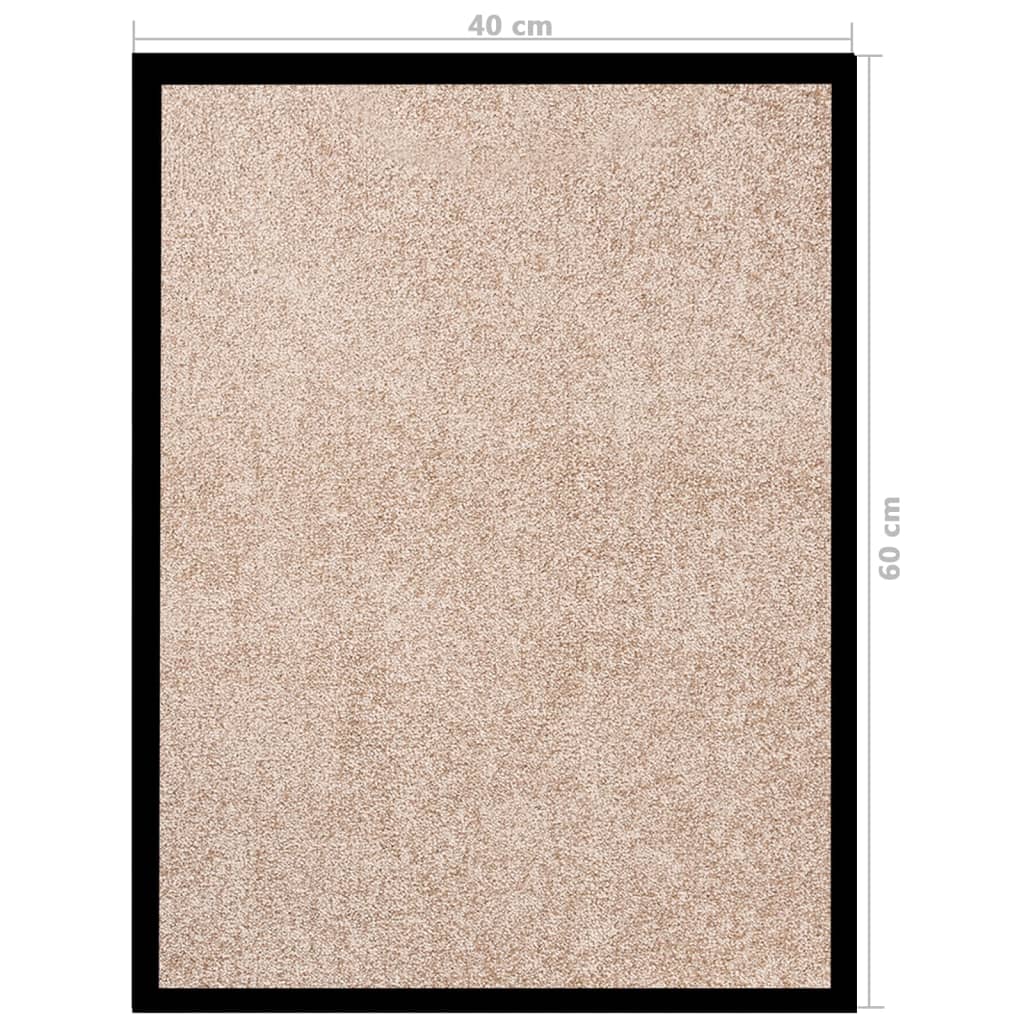 Felpudo beige 40x60 cm