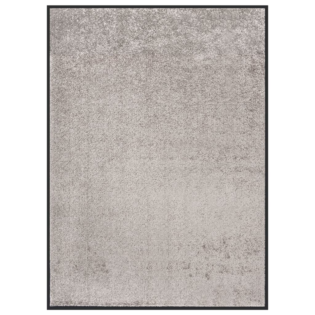 Felpudo gris 60x80 cm vidaXL