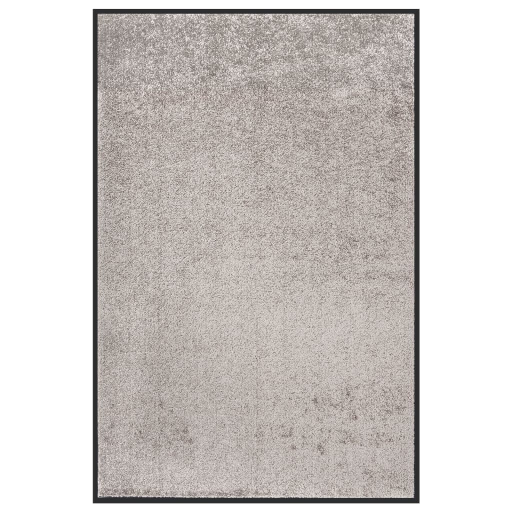 Felpudo gris 80x120 cm vidaXL