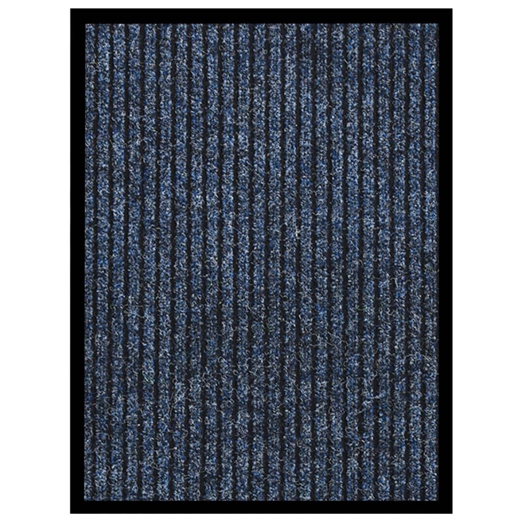 Vetonek Felpudo de rayas azul 40x60 cm