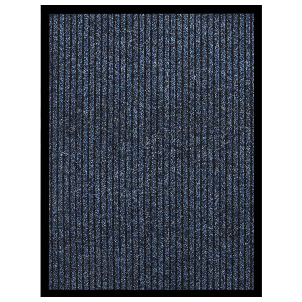 Vetonek Felpudo de rayas azul 60x80 cm