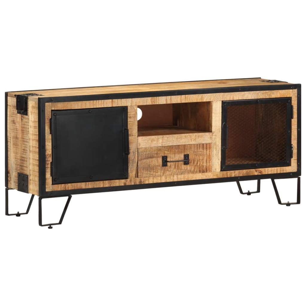 Rugose Machouse Wood TV meubles 110x31x46 cm