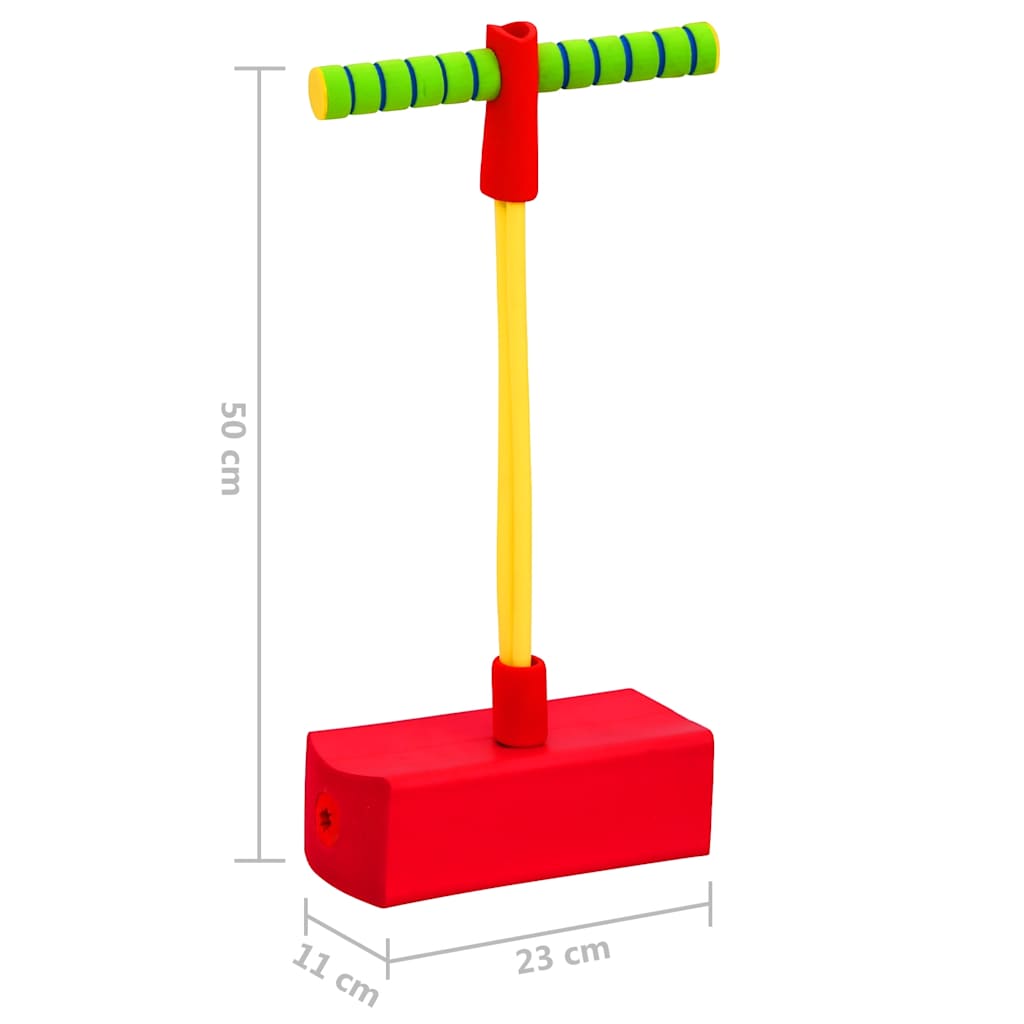 Saltador de palo de pogo para niños 50 cm vidaXL