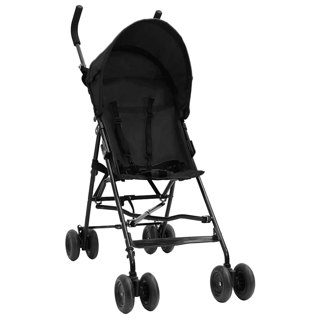 Vetonek Silla de paseo de bebé acero antracita y negro