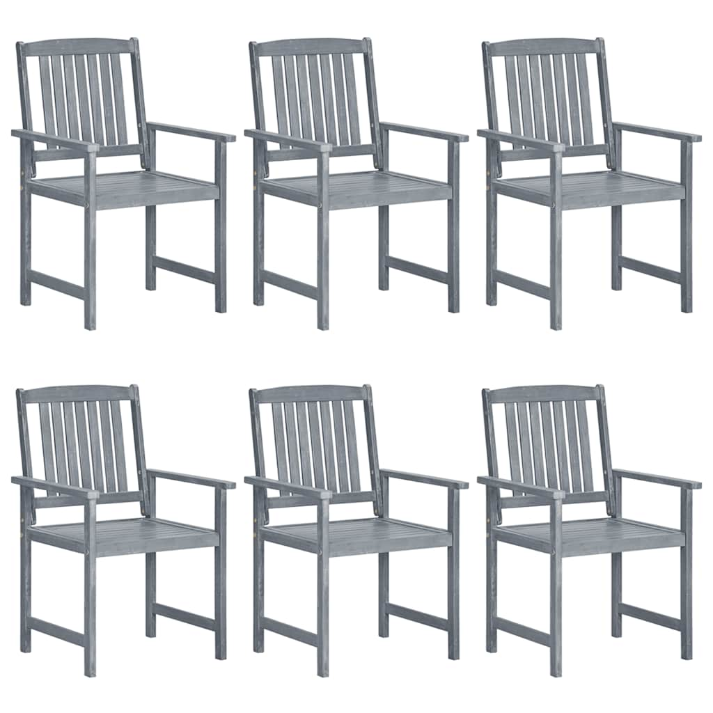 Garden chairs with 6 units