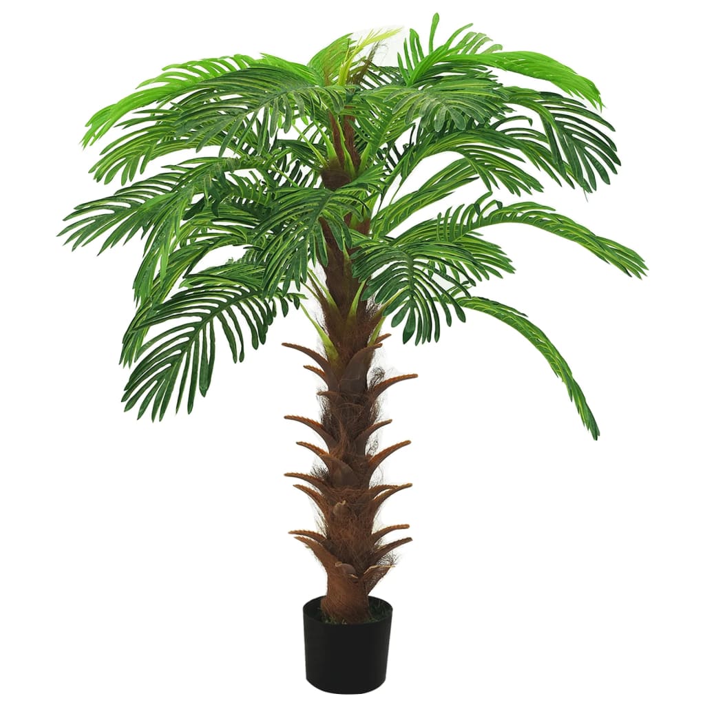 Vetonek Palmera Cycas artificial con macetero 140 cm verde