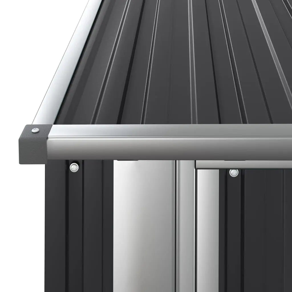 Cobertizo jardín acero galvanizado resistente y duradero Vetonek