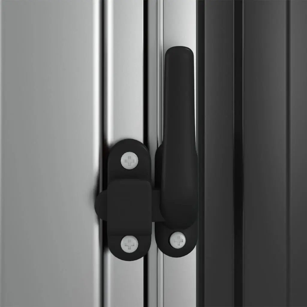 Cobertizo jardín acero galvanizado resistente y duradero Vetonek