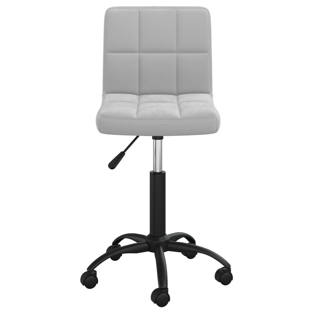 Light gray -gray spinning office chair