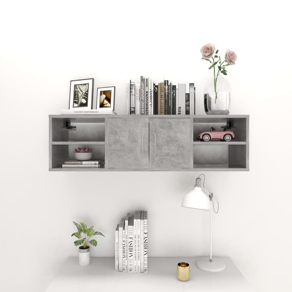 GRAY WALL WALKER CONCRETE 102X30X29CM