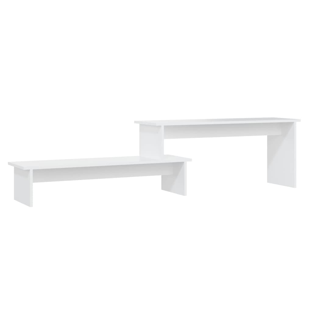 Mueble para TV madera blanco 180x30x43 cm vidaXL