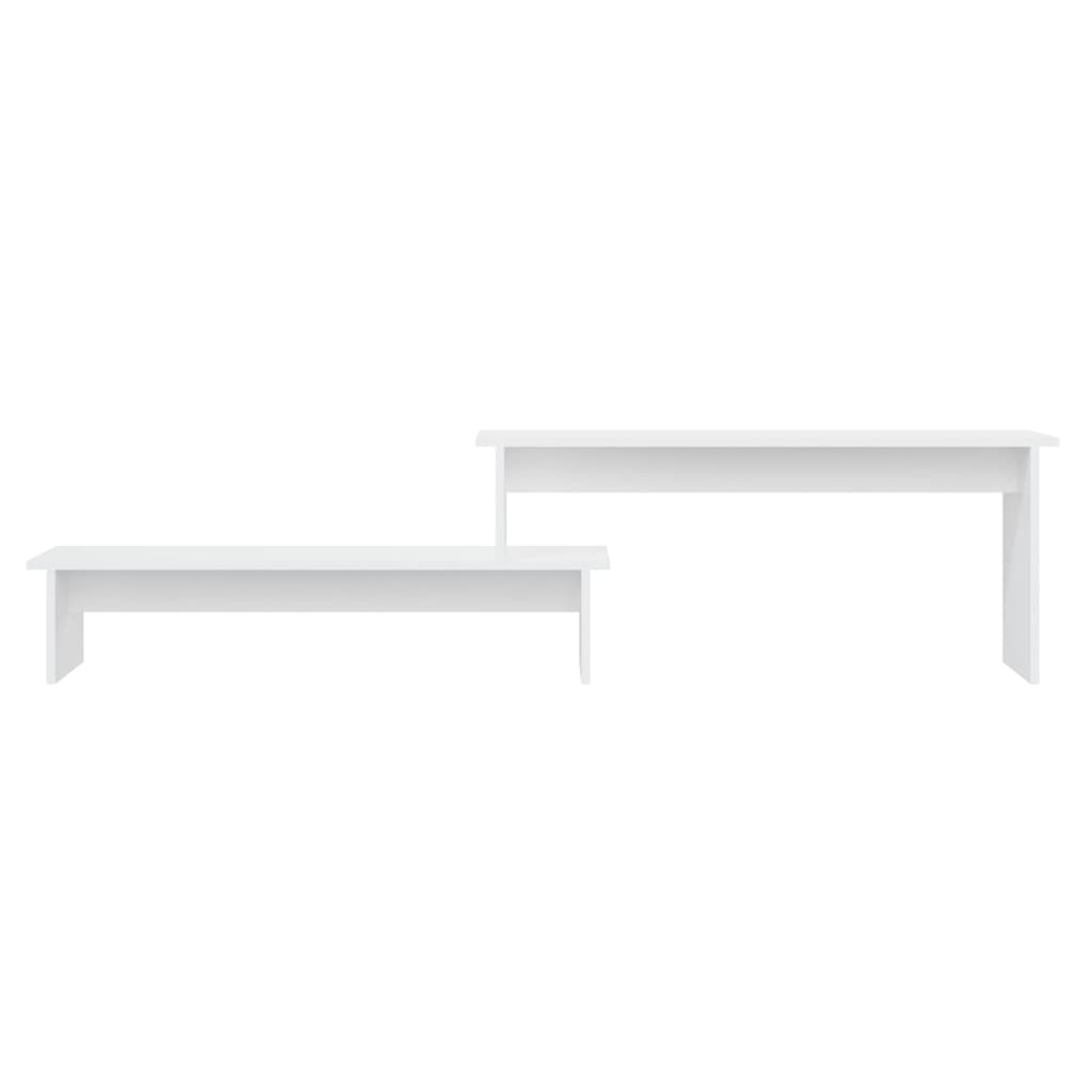 Mueble para TV madera blanco 180x30x43 cm vidaXL