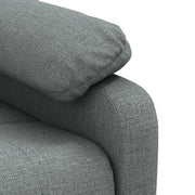 Sillón reclinable eléctrico de tela gris oscuro V9902 Vetonek