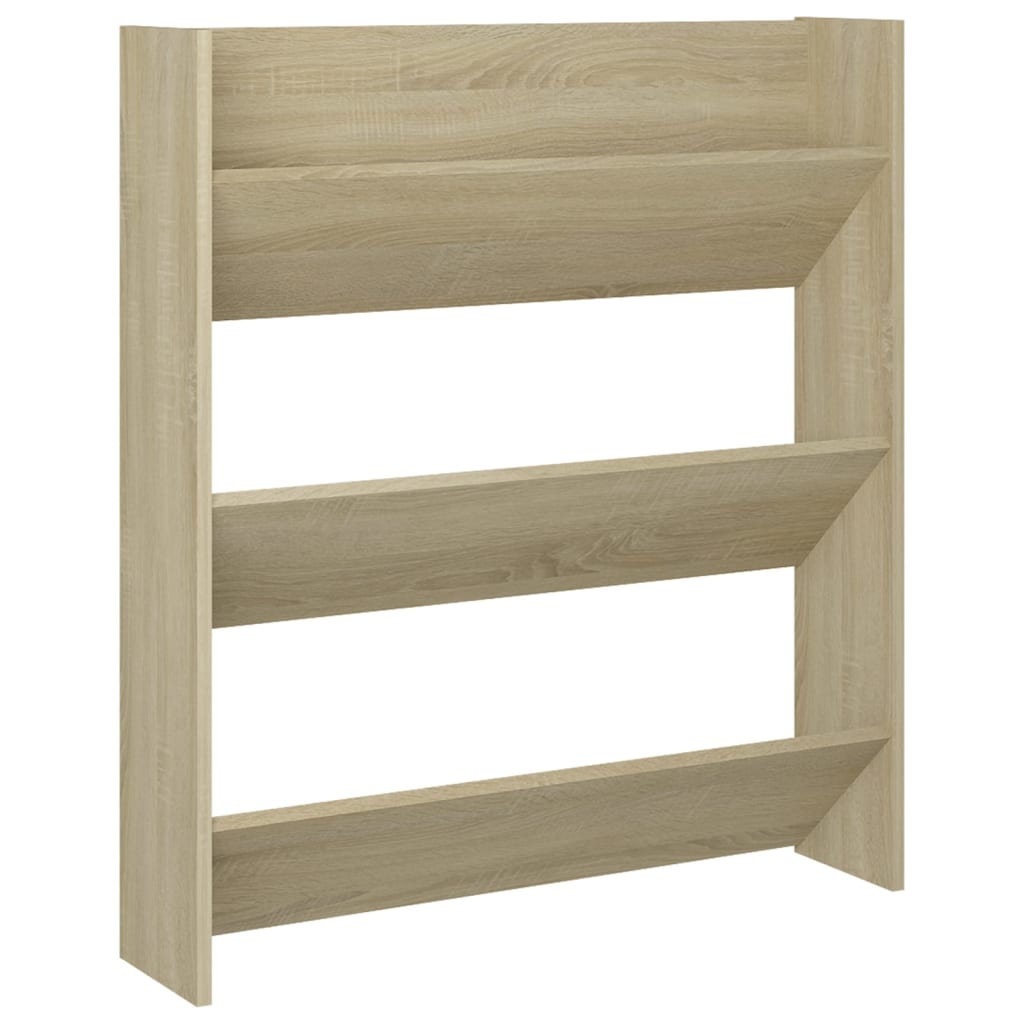 Satho de Wall Plywood Oak Sonoma 80x18x90 cm