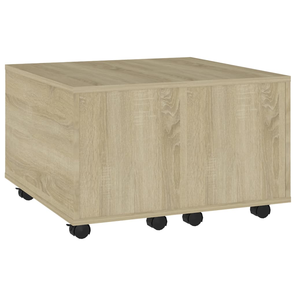 Sonoma Wood Center Tabella 60x60x38 cm