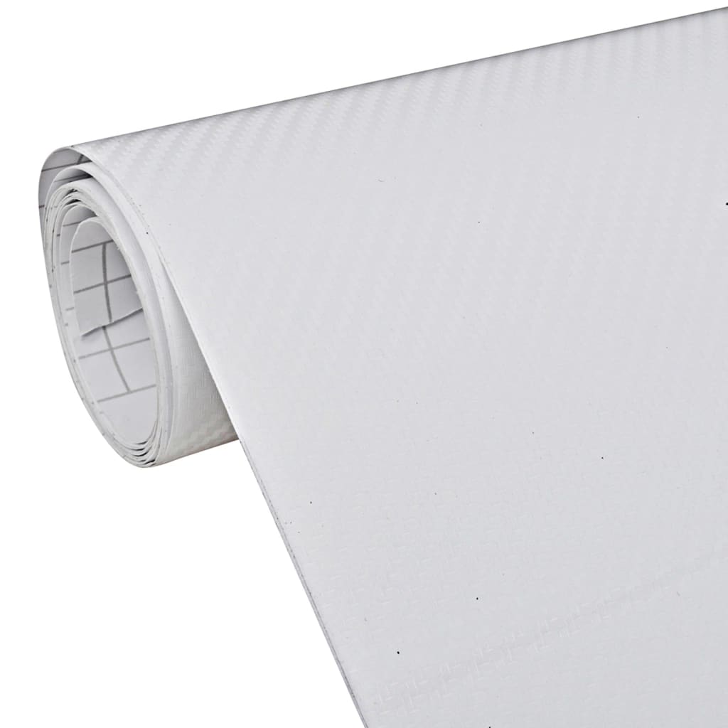 Vetonek Lámina para coches 3D blanco 100x150 cm