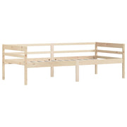 Estructura de cama sin colchón madera maciza de pino 90x200 cm v9022 - Vetonek
