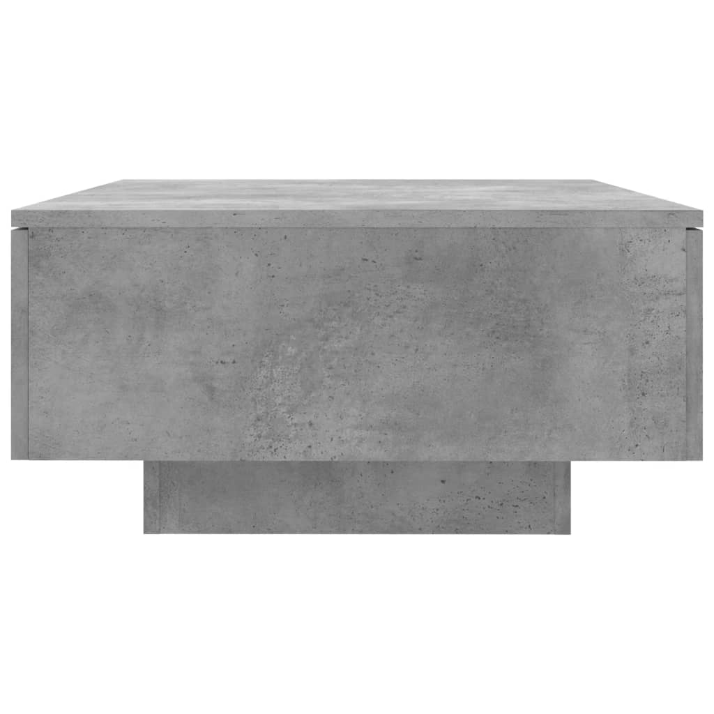 Mesa de centro madera de ingeniería gris hormigón 90x60x31 cm vidaXL