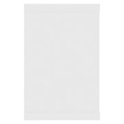 Estante cubo de pared 2 uds madera sintetizada Nexus blanco 60x15x23cm - Vetonek