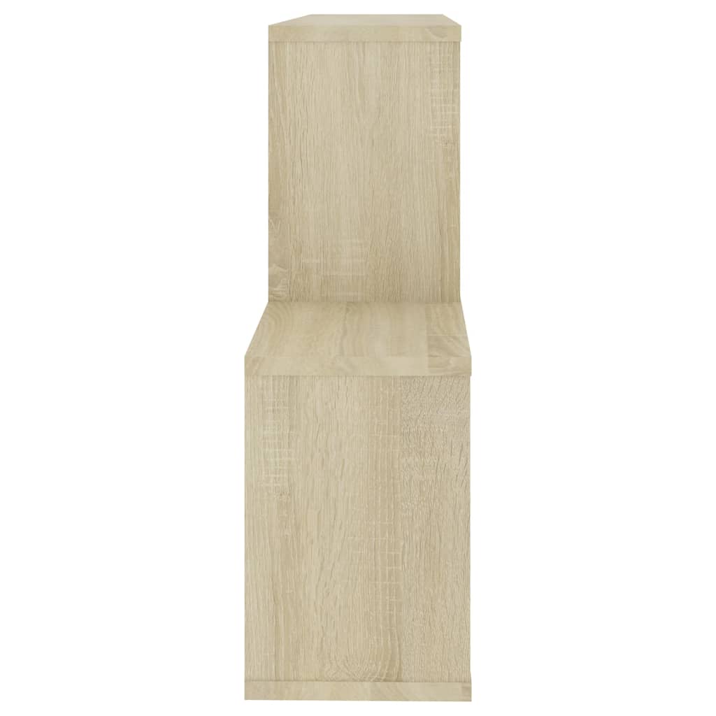 Estante de pared madera blanco roble 100x18x53 cm vidaXL