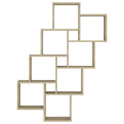 Estante cubo de pared contrachapado roble Sonoma 90x15x119 cm - Vetonek